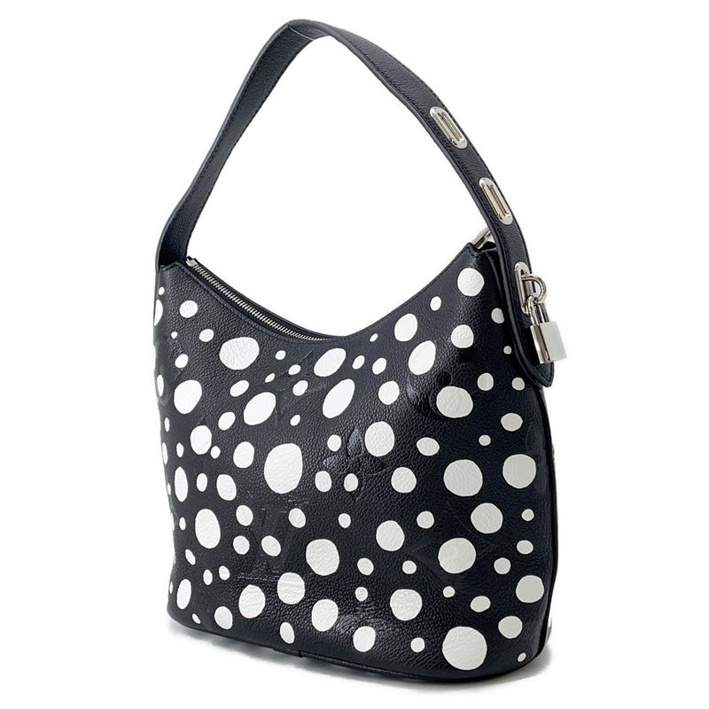 Louis Vuitton Handbag Monogram Empreinte Infinity Dot Marshmallow PM Noir Black