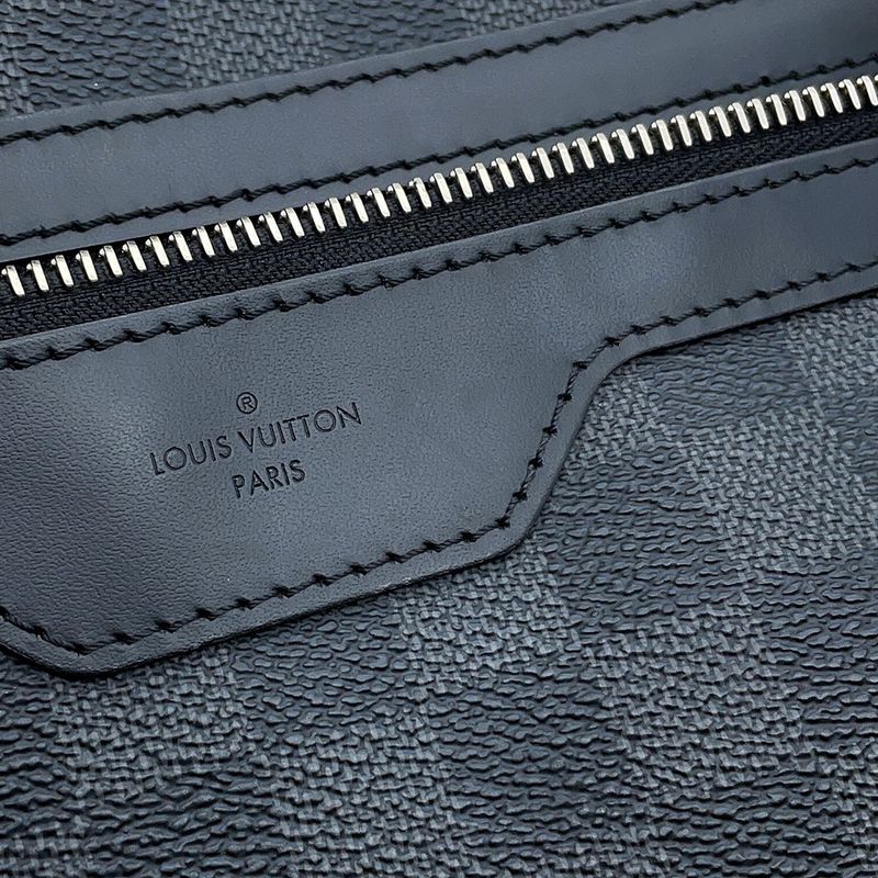 Louis Vuitton Shoulder Bag Damier Graphite Thomas Noir Black