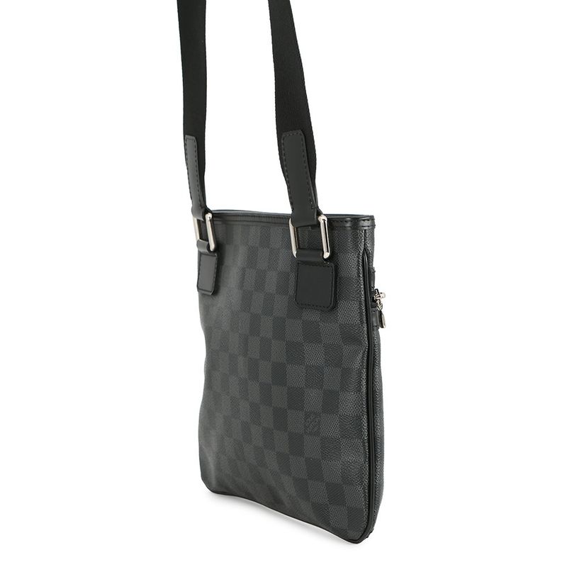 Louis Vuitton Shoulder Bag Damier Graphite Thomas Noir Black