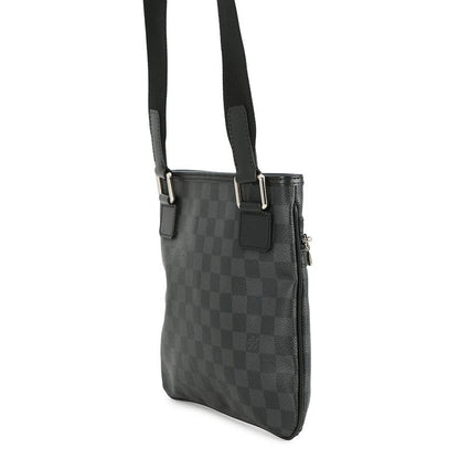 Louis Vuitton Shoulder Bag Damier Graphite Thomas Noir Black