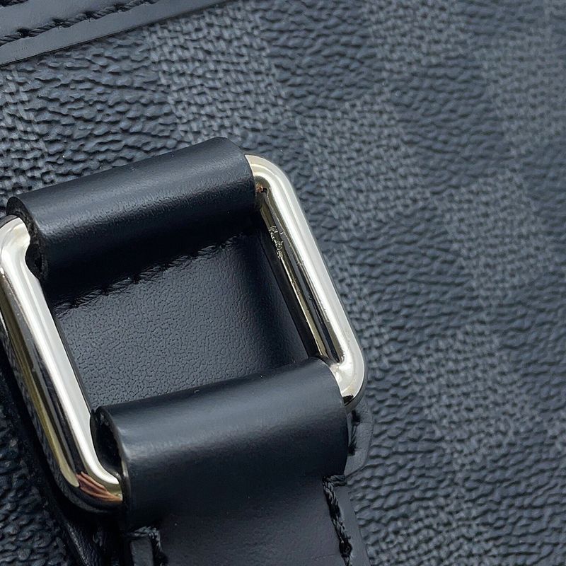 Louis Vuitton Shoulder Bag Damier Graphite Thomas Noir Black