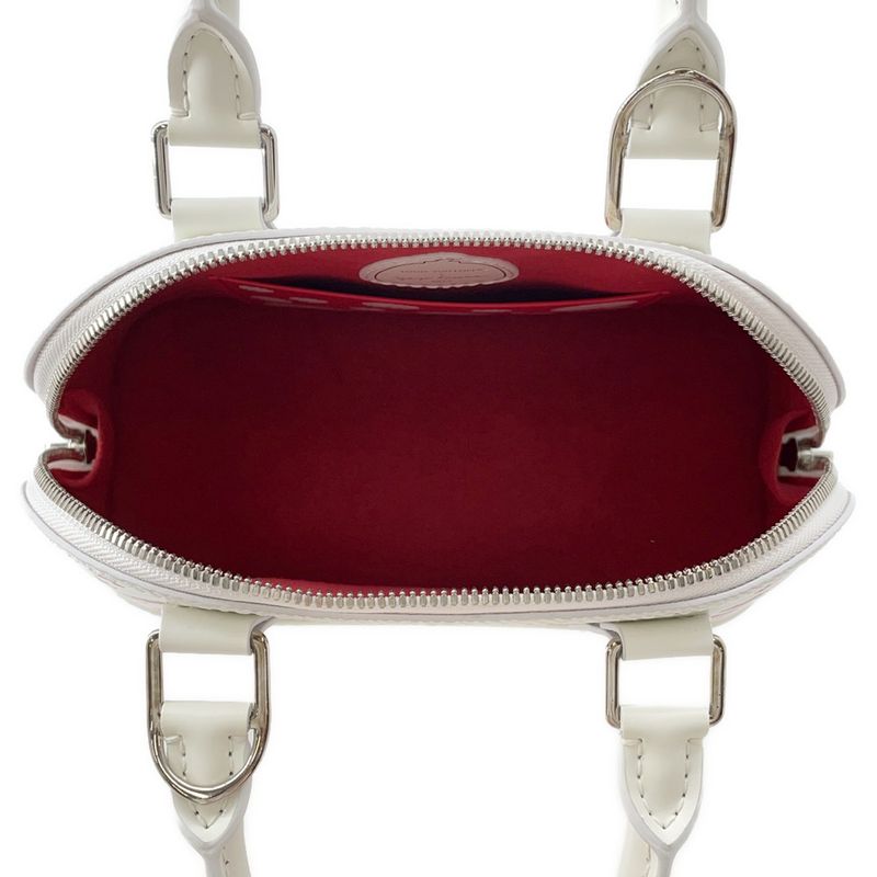 Louis Vuitton Epi LV Yk Alma BB 2-Way Shoulder Bag Bron Rouge