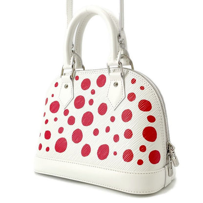Louis Vuitton Epi LV Yk Alma BB 2-Way Shoulder Bag Bron Rouge