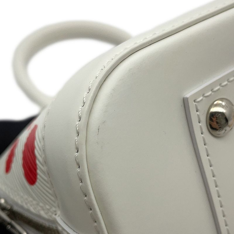 Louis Vuitton Epi LV Yk Alma BB 2-Way Shoulder Bag Bron Rouge