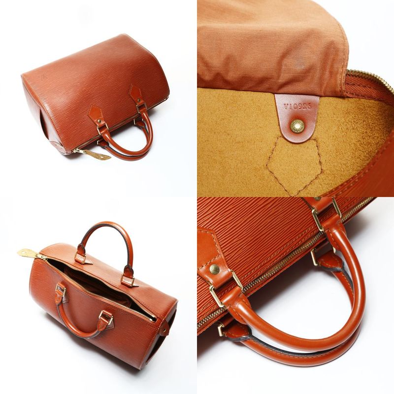 Louis Vuitton Epi Speedy Boston Bag