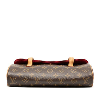 Louis Vuitton Monogram Sonatine M51902 Brown PVC Leather Ladies Louis Vuitton