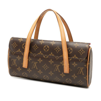 Louis Vuitton Monogram Sonatine M51902 Brown PVC Leather Ladies Louis Vuitton