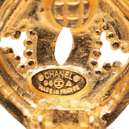 CHANEL Vintage Coco Mark Gold Plated Ladies CHANEL