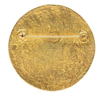 CHANEL Vintage Coco Mark Gold Plated Ladies CHANEL