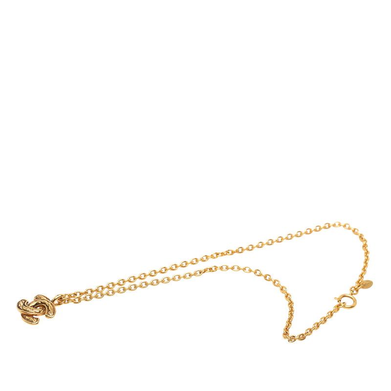 CHANEL Coco Mark Matelasse Gold Plated Ladies CHANEL