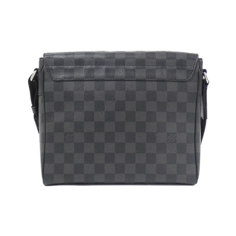 Louis Vuitton Damier Graphite District PM N41028 Shoulder Bag