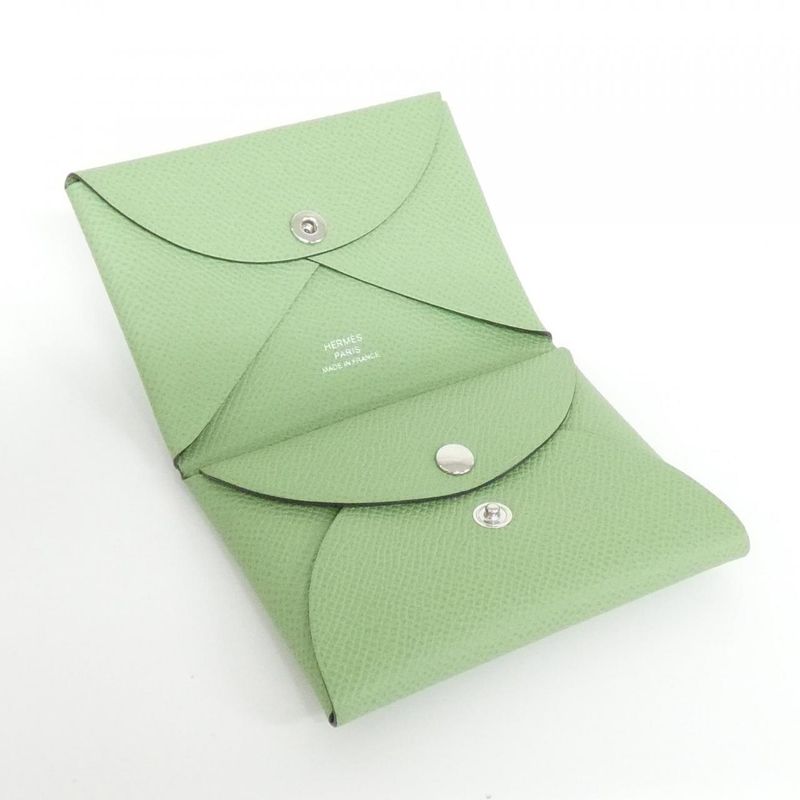 HERMES Calvi Duo 083035ck Coin Case
