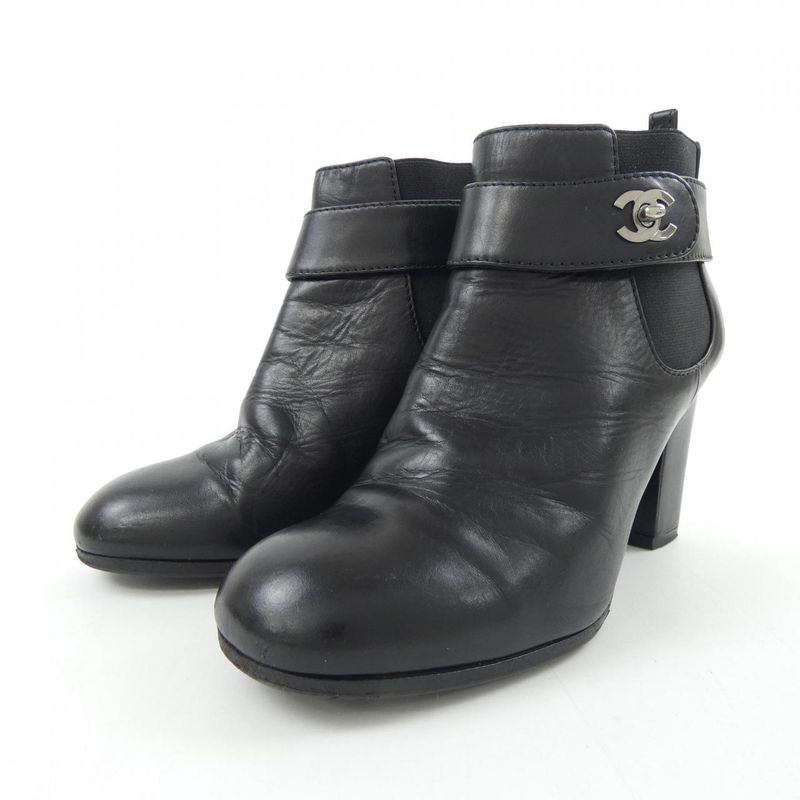 CHANEL Turnlock G29293x15037 Boots