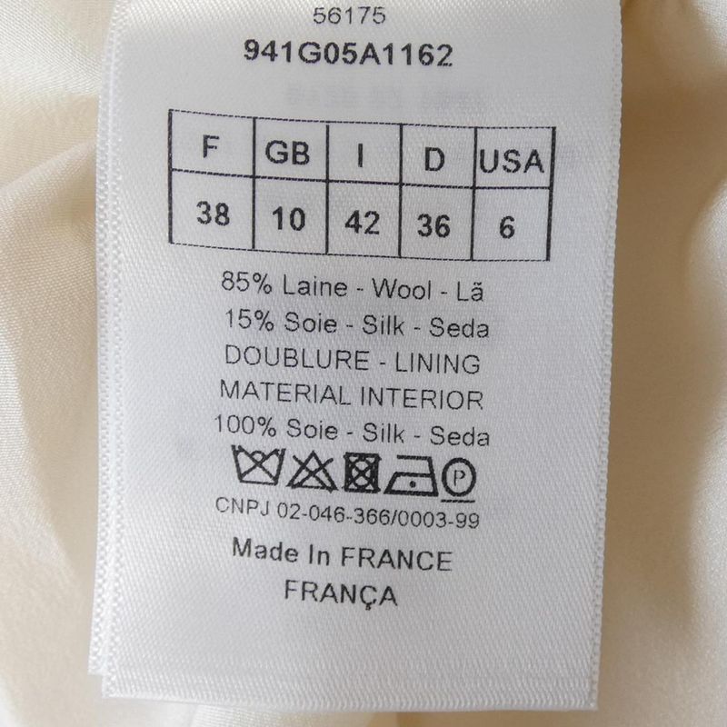 Christian DIOR 941g05a1162 Long Vest