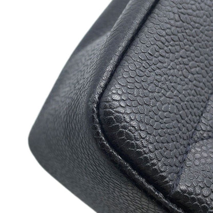 Chanel Chain Shoulder Bag Quilted 25 CC Logo Diana Caviar Leather