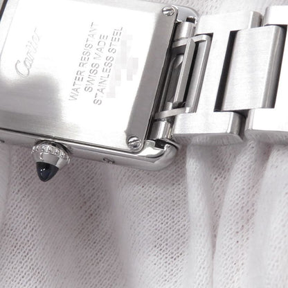 Cartier Tank Mast SM Watch Silver Dial Quartz