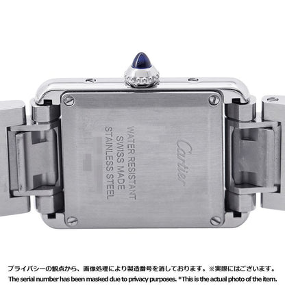 Cartier Tank Mast SM Watch Silver Dial Quartz