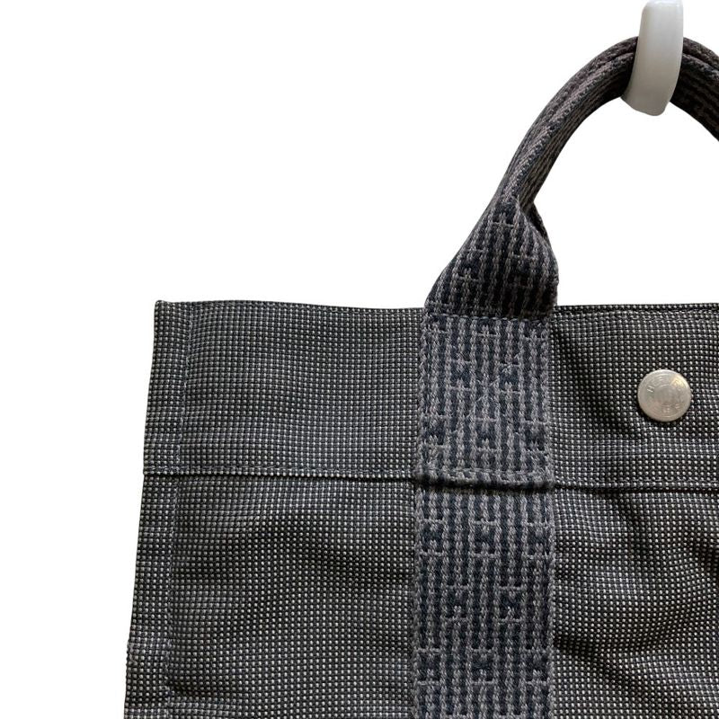 HERMES Her Line PM Mini Tote Bag Gray Ladies Used