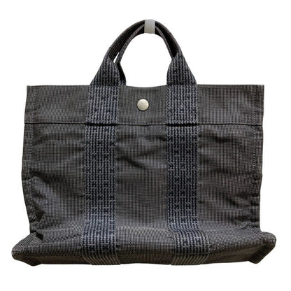 HERMES Her Line PM Mini Tote Bag Gray Ladies Used