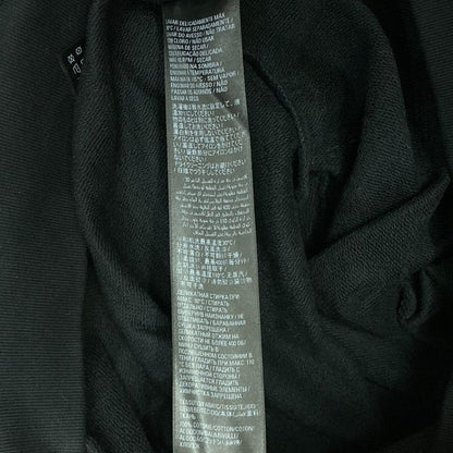 BALENCIAGA BB Logo Rhinestone Hoodie Parka 578135 M Size Black Men's Women's