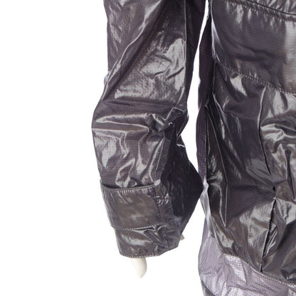 CHANEL Nylon Coco Mark Long Coat Outerwear- P54946 Gray- 38