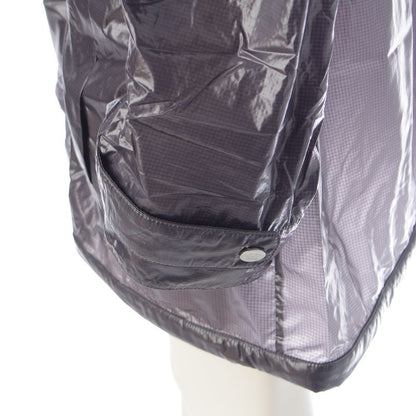 CHANEL Nylon Coco Mark Long Coat Outerwear- P54946 Gray- 38