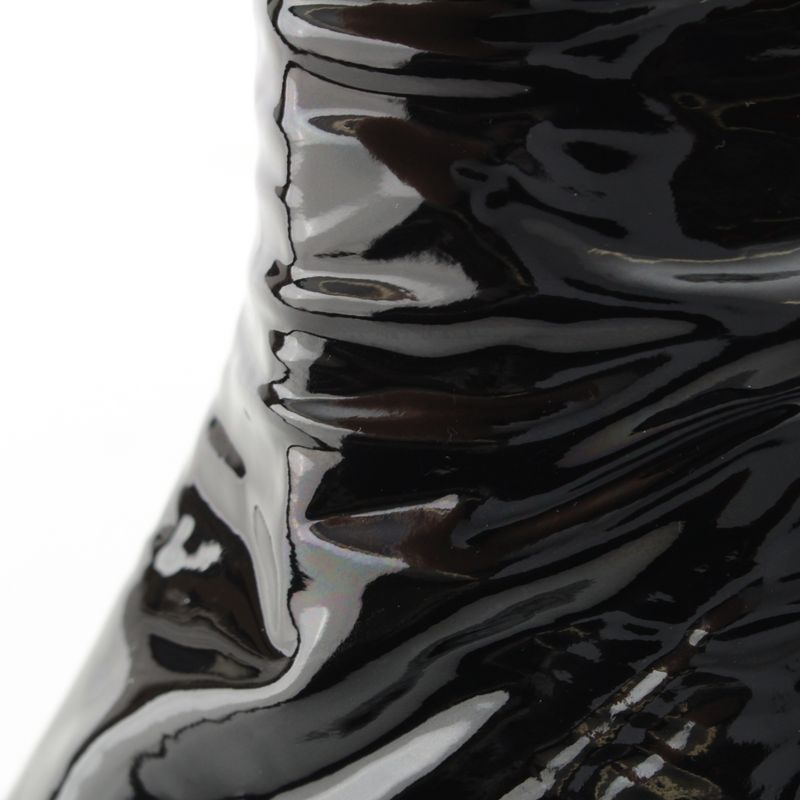 CHANEL 2024 2025 Patent Métiers D'art Collection Thigh High Boots Shoes G46564