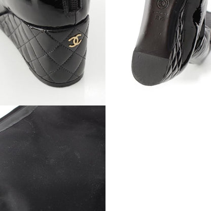 CHANEL 2024 2025 Patent Métiers D'art Collection Thigh High Boots Shoes G46564