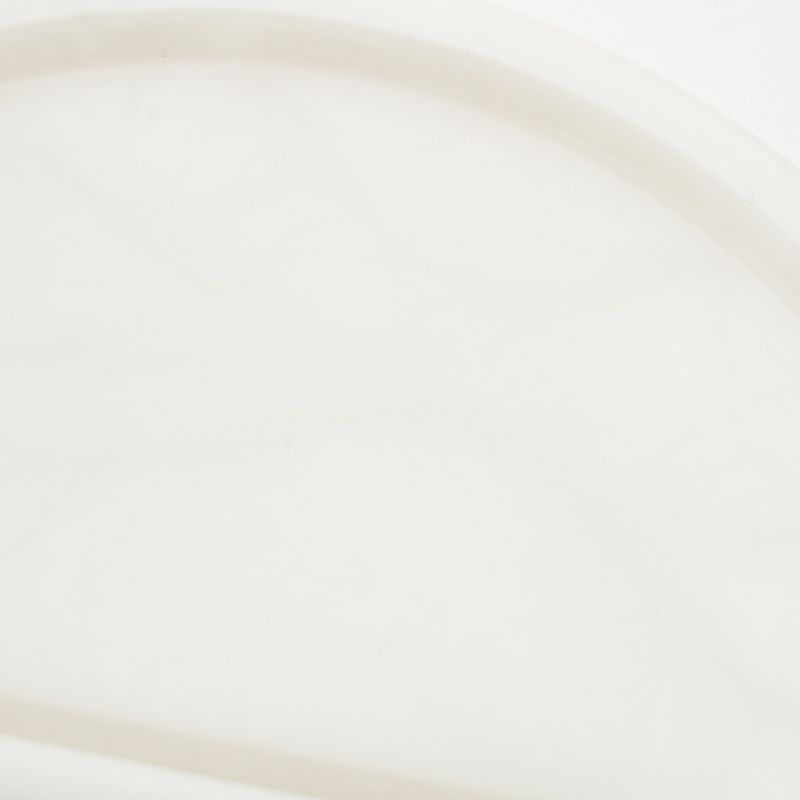 HERMES Alabasta- Vidopoche Arianne PM Round Tray Interior White