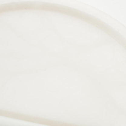 HERMES Alabasta- Vidopoche Arianne PM Round Tray Interior White