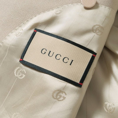 Gucci Tailored Jacket 54 Double Breasted Beige