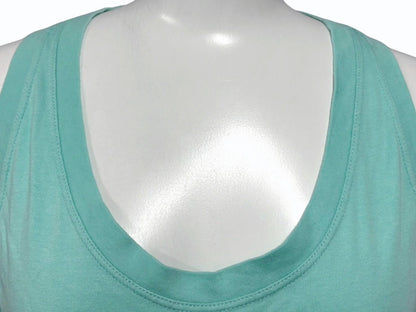 Dior Not War Tank Top Sleeveless Blue Embroidery 42 — view 4