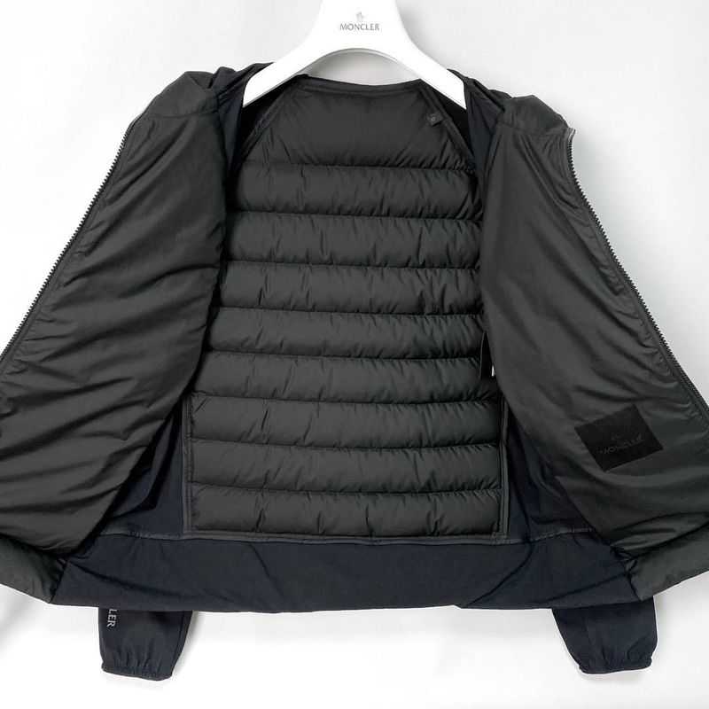 Moncler Somme Down Jacket Black 0 Moncles