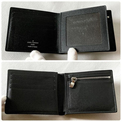 Louis Vuitton Taiga Portefeuille Amerigo NM Bifold Wallet
