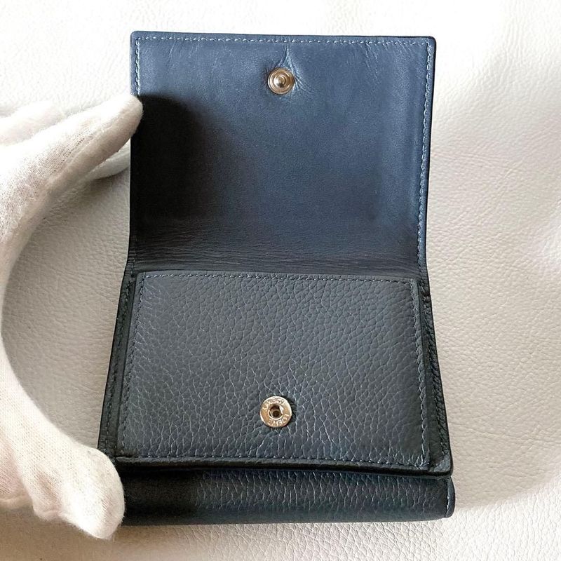 Loewe Trifold Wallet Dark Blue