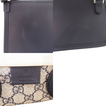 GUCCI 2way Print Medium Tote Bag 772144 Tote Bag Canvas Leather Natural 0811