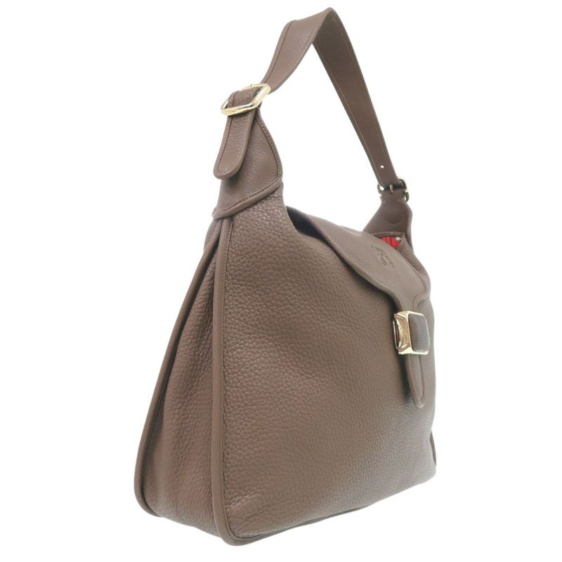 LOEWE Granada One Shoulder- Shoulder-bag Leather Brown 0648 LOEWE