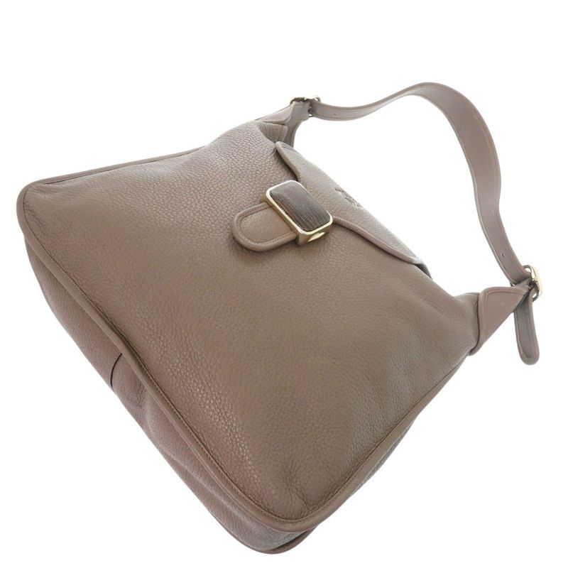 LOEWE Granada One Shoulder- Shoulder-bag Leather Brown 0648 LOEWE
