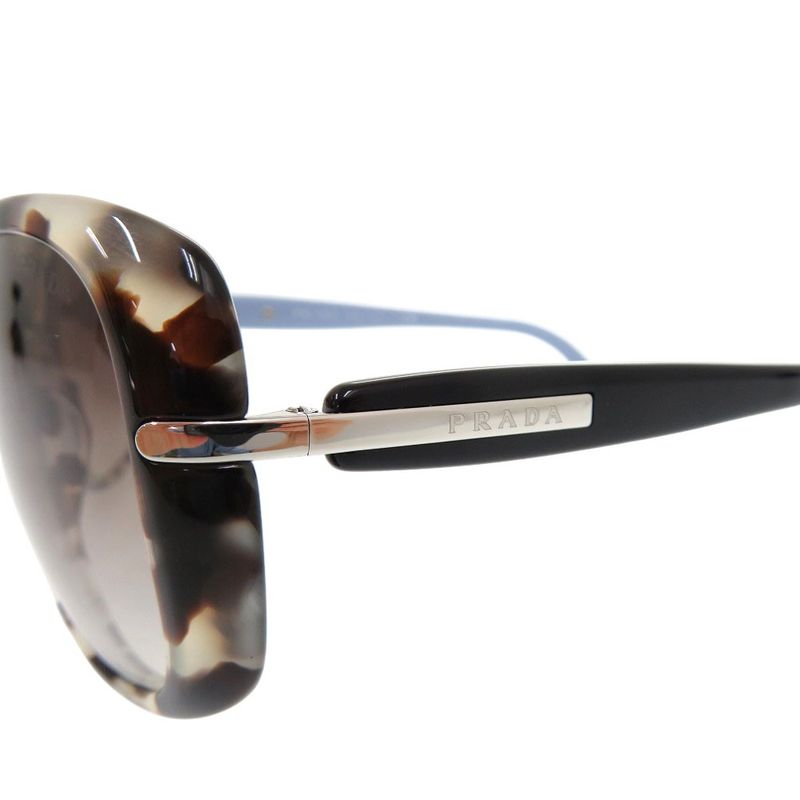 PRADA Butterfly Sunglasses Spr08 Plastic Black 0767 PRADA