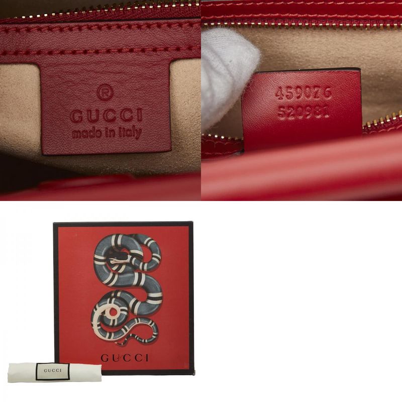 GUCCI Bambu - Nimfair Handbag Shoulder Bag 2WAY 459076 Multi Harako Leather