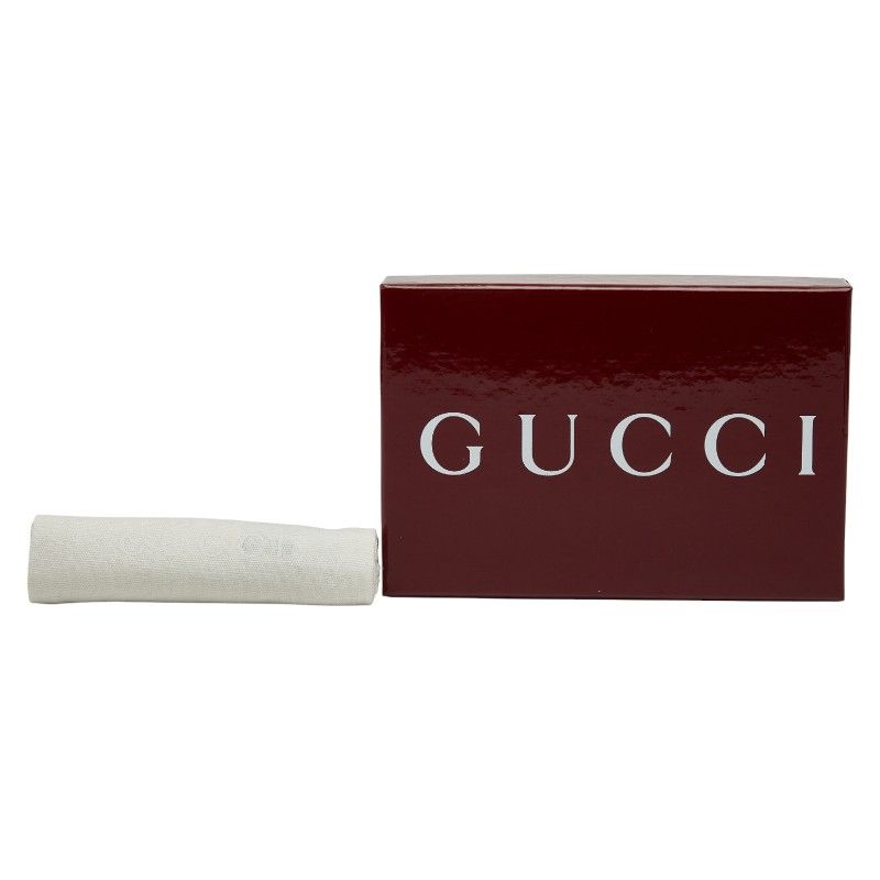 GUCCI Ggmarmont Double G Airpods Case Bold Wine Red Leather Ladies GUCCI