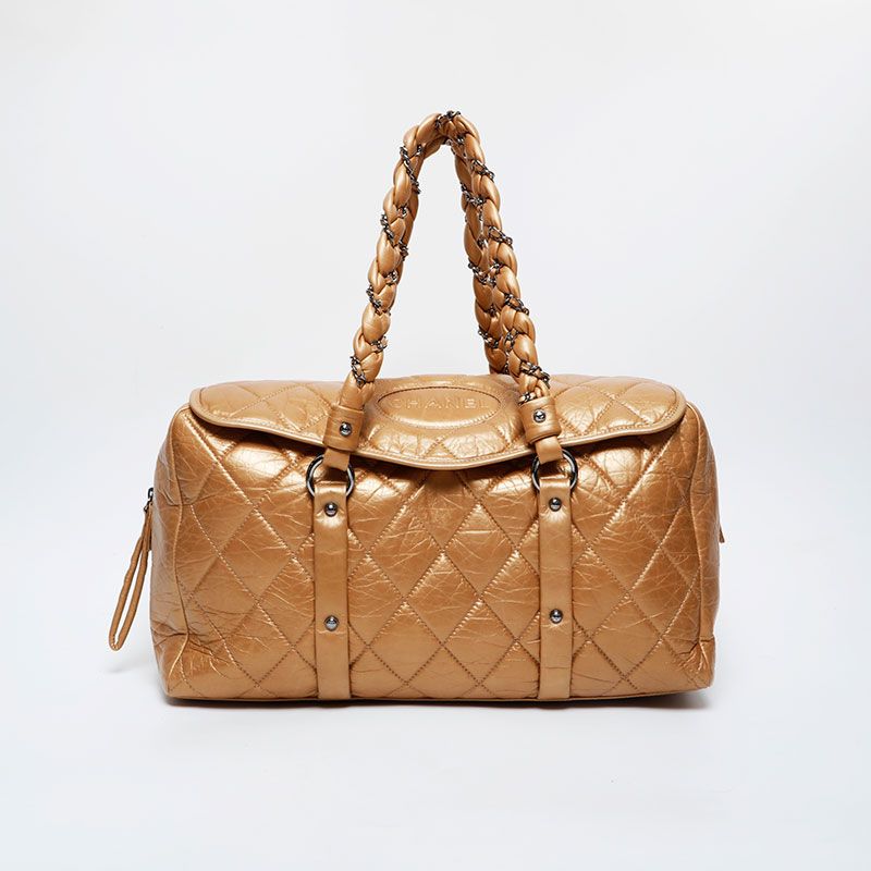Chanel Shoulder Bag Blade Quilted