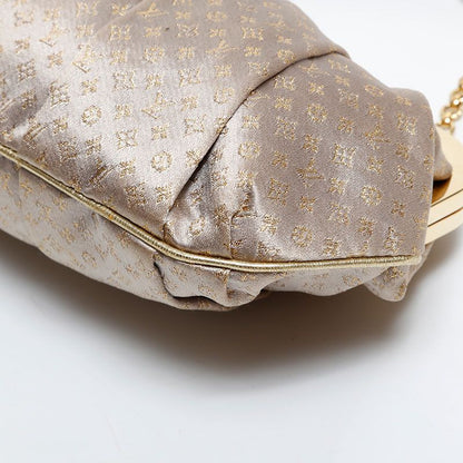Louis Vuitton Handbag Satin Monogram Omonier
