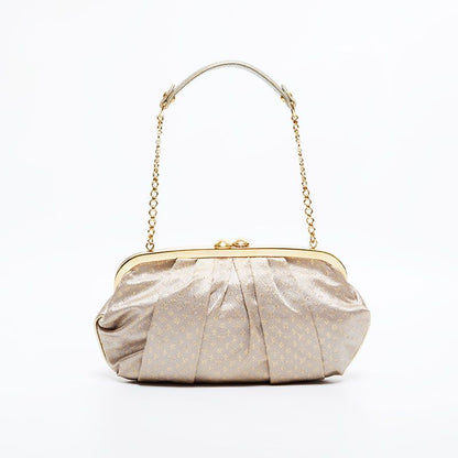 Louis Vuitton Handbag Satin Monogram Omonier