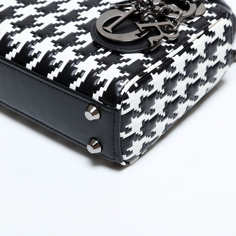 Dior Handbag Micro Black White