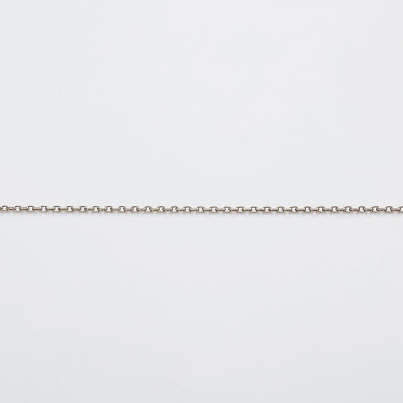 Hermes Necklace Logo Silver