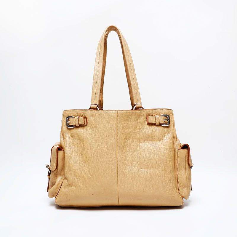 Prada Tote Leather Vitello Dyno