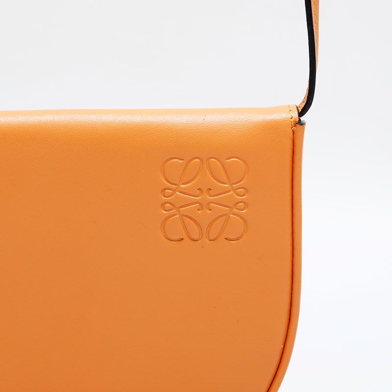 Loewe Shoulder Bag Heel Pouch Mini Leather