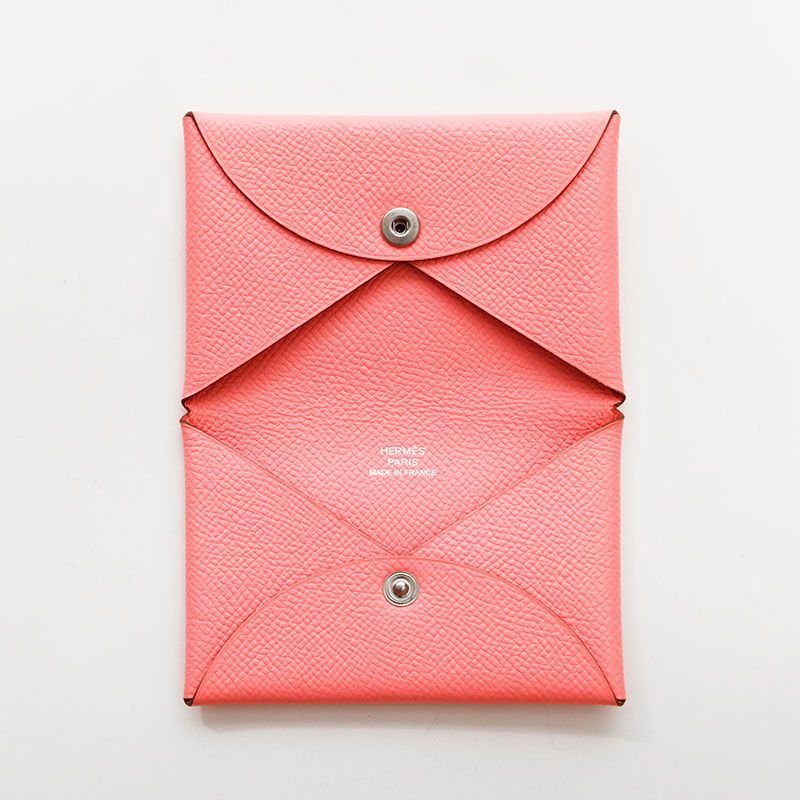 Hermes Coin Case Calvi Card