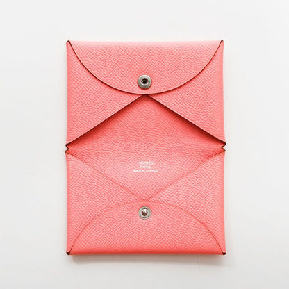 Hermes Coin Case Calvi Card